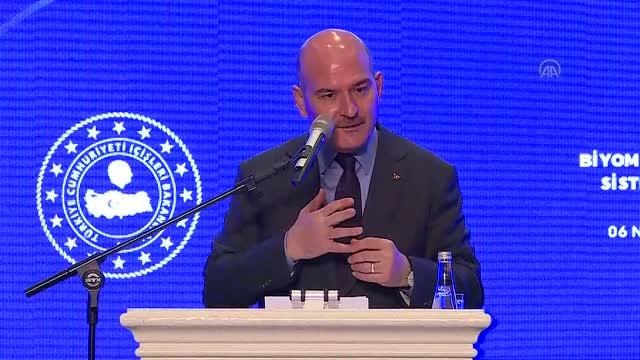 Soylu: Parmak izi tarayıcılarından okunan izlerle çalışan nitelikte parmak izi tanıma ürünü hayata geçirilmiştir