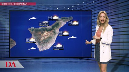 La previsión del tiempo en Canarias para el miércoles, 7 de abril de 2021