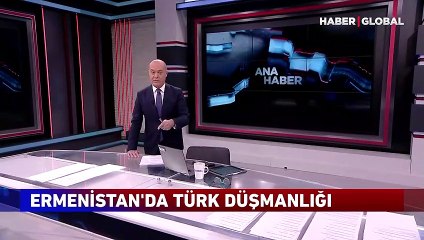 Ermenistan'da Türk Bayrağı yaktılar