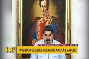 Nicolás Maduro: Facebook bloqueó su cuenta por 30 días