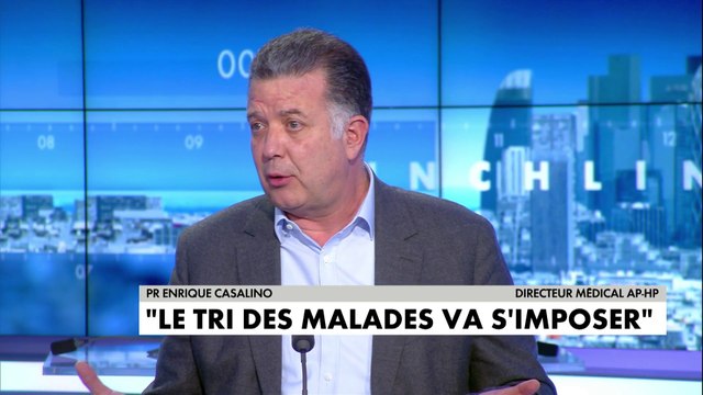 Pr Enrique Casalino explique ce que les directeurs de l’AP-HP entendent par le terme de « tri » des patients : «Il s’agit de choisir a qui donner le seul ventilateur qu’il nous restera»