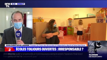 Story 6 : "Je vous demande de décider la fermeture immédiate des écoles en Seine-Saint-Denis", Jean-Christophe Lagarde - 29/03