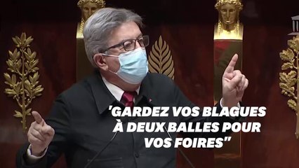 L'intervention de Mélenchon sur la loi Climat a tourné à la castagne avec la majorité LREM