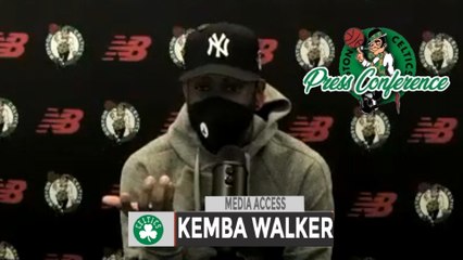 Kemba Walker Pregame Interview | Celtics vs Pelicans