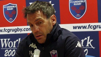 FCG USAP - Après match - Stéphane Glas