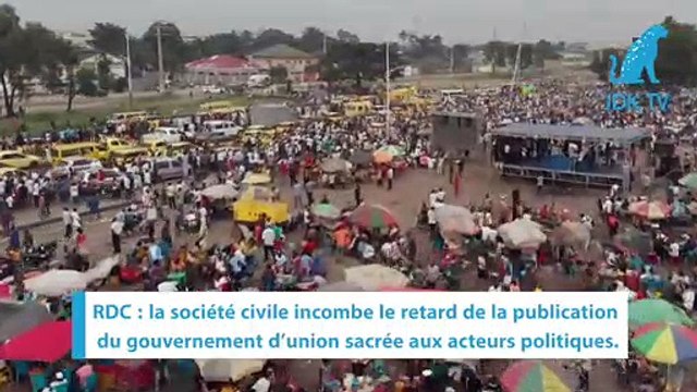 RDC : la classe politique jugée responsable du retard de la sortie du gouvernement d'union sacrée
