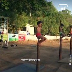 Children From Naxal Affected Area Learn Malkhamb, Won Gold Medal At All India Level