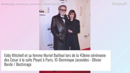 Download Video: Eddy Mitchell : Qui est sa discrète femme Muriel Bailleul, qu'il aime depuis 40 ans ?