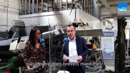 Isabelle Daumas, Fleet Training Director (Responsable de formation) pour Le Ponant, organise la reprise et 300 recrutements sur Marseille
