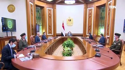 شاهد.. تفاصيل اجتماعات الرئيس السيسي مع رئيس الوزراء وعددا من الوزراء والمسؤولين
