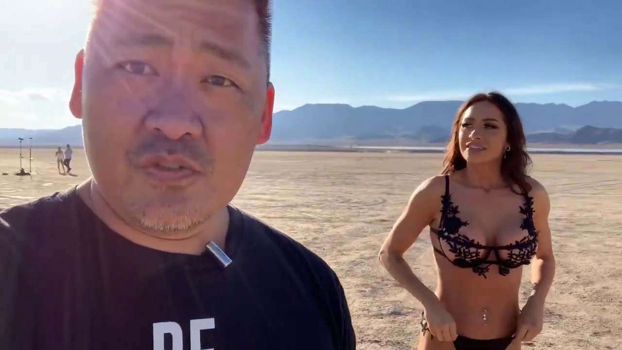 BTS desert shoot