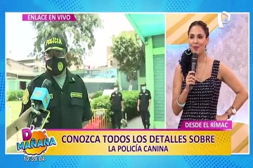 Policía canina: D'Mañana comprobó el trabajo de esta increíble unidad