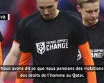 Droits de l'homme - Ronald de Boer et Frenkie de Jong assument le rôle de pionniers