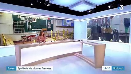 Covid-19 : les classes ferment les unes après les autres dans certaines écoles