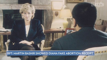 Martin Bashir Showed Princess Diana Fake Abortion 'Receipt' for Nanny Ahead of Panorama Interview: Report