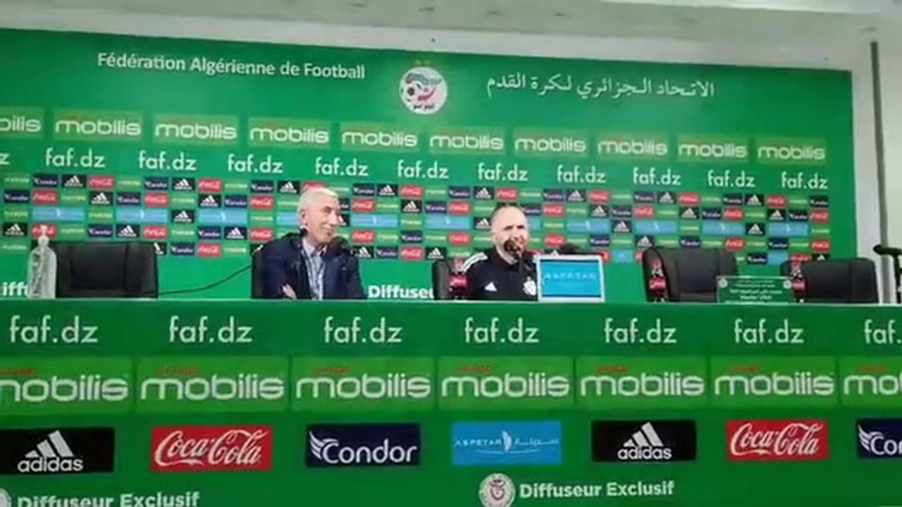 Conférence Belmadi après le Botswana (mars 2021)