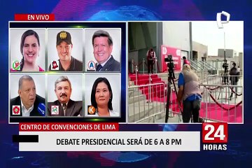 Elecciones 2021: así se viven los previos al debate presidencial