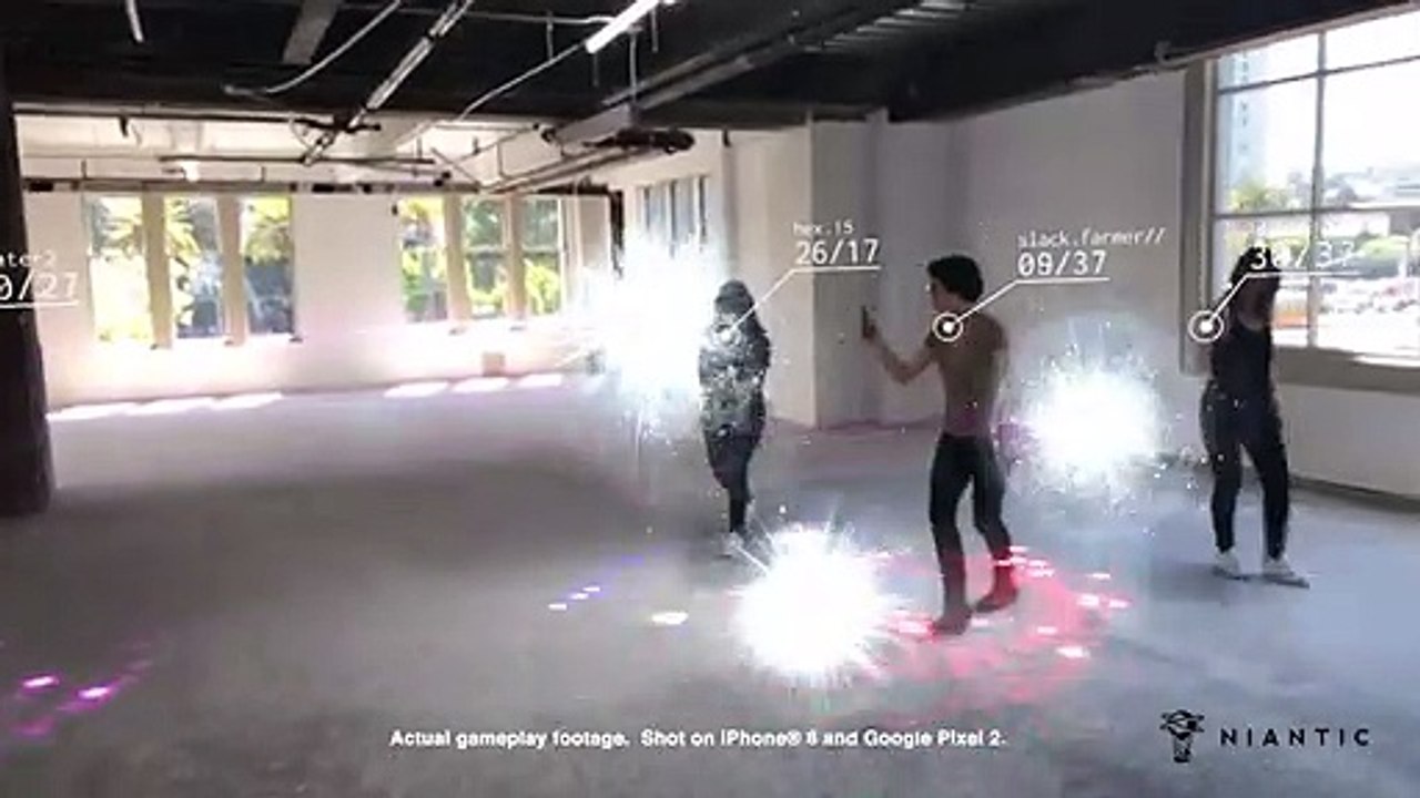 Niantic Neon - Real World Multiplayer AR Demo