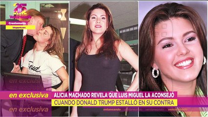 EXCLUSIVA. Alicia Machado nos contó todo lo que pasó con su relación con Luis Miguel. | Ventaneando