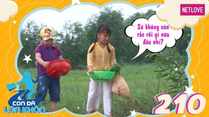 Con Đã Lớn Khôn - Tập 210: Tim lần đầu tham gia - hành trình bé Phát và Nhi
