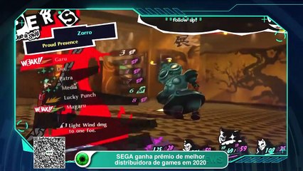 SEGA ganha prêmio de melhor distribuidora de games em 2020