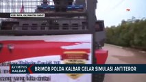 Siap Siaga Hadapi Aksi Teror, Brimob Polda Kalbar Lakukan Simulasi Antiteror