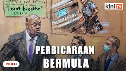 Perbicaraan kes pembunuhan George Floyd bermula