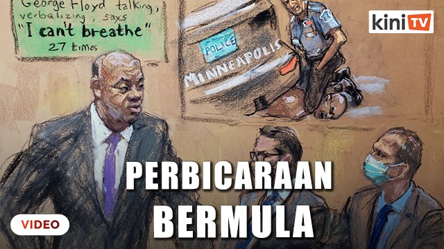Perbicaraan kes pembunuhan George Floyd bermula