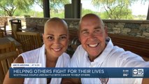 Valley couple battling cancer together help others as 