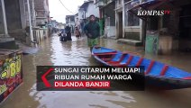 Banjir Rendam Ribuan Rumah Warga di Dayeuh Kolot Akibat Citarum Meluap