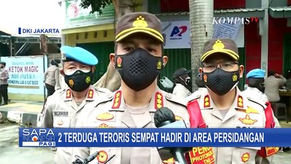 Download Video: Pengamanan Semakin Diperketat, 2 Terduga Teroris Ternyata Pernah Hadir di Sidang Rizieq Shihab