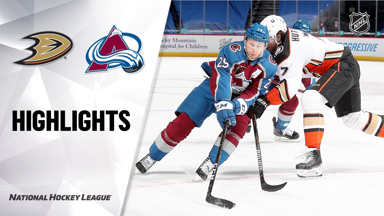 Ducks @ Avalanche 3/29/21 | NHL Highlights