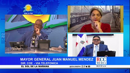 Mayor General Juan Manuel Méndez ofrece detalles sobre el operativo de Semana Santa 2021