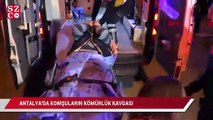 Antalya'da komşuların kömürlük kavgası: 2 yaralı