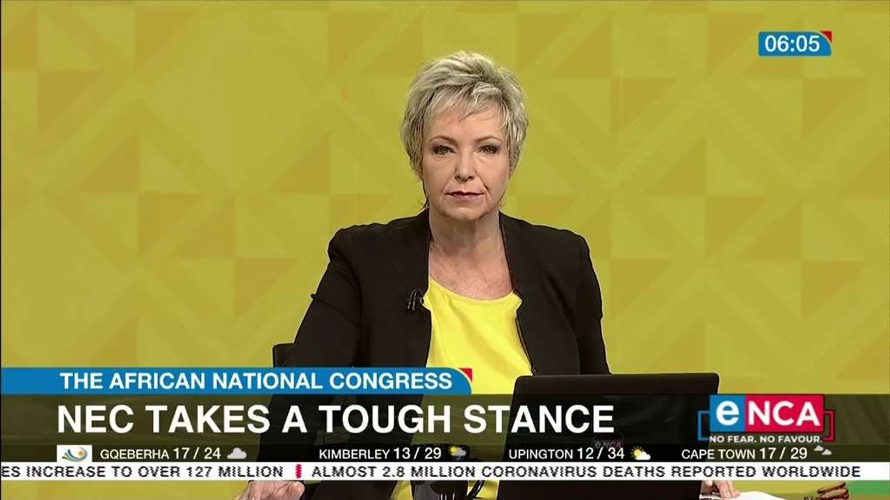 ANC NEC takes a tough stance on factions