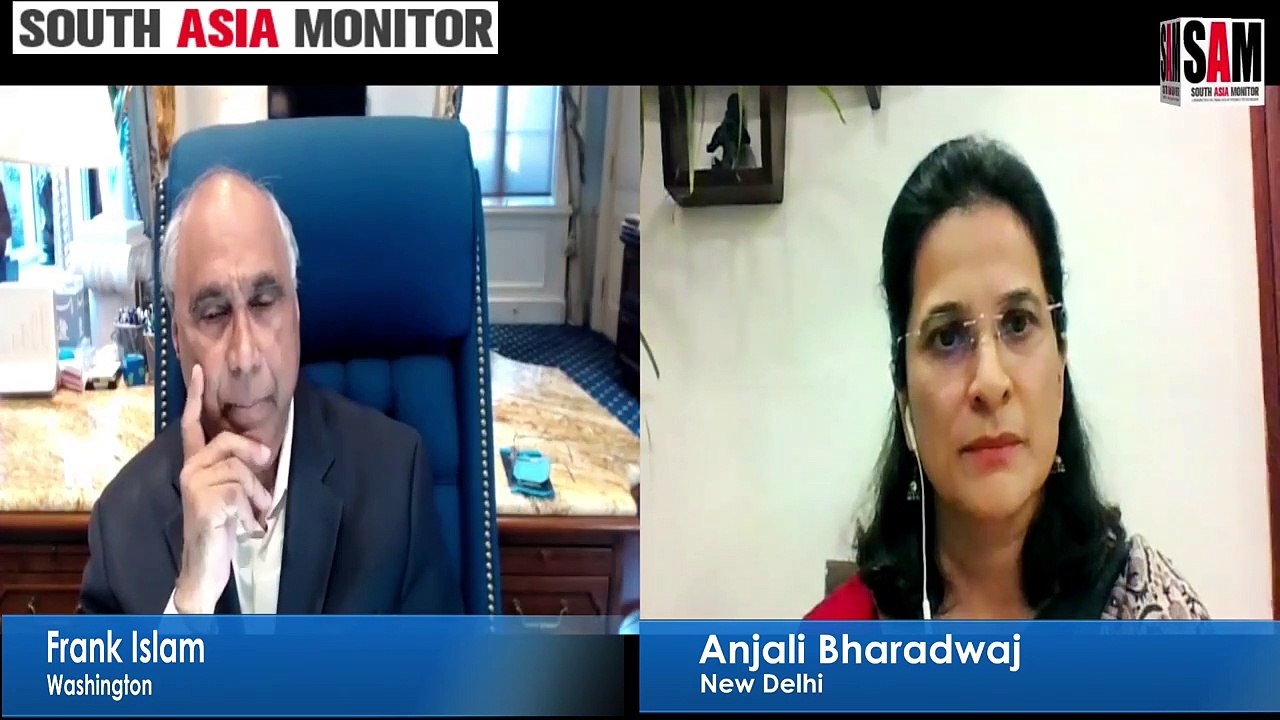 Frank Islam in conversation with Anjali Bhardwaj | Washington Calling