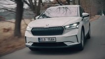 Der Skoda ENYAQ iV SPORTLINE - Sportfahrwerk für besonders agiles Fahrverhalten
