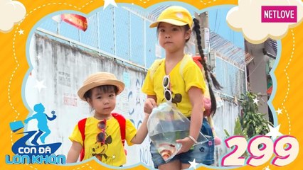 Con Đã Lớn Khôn - Tập 299: Minh Khang ấn tượng hai chị em 3 tuổi giúp bà đi chợ