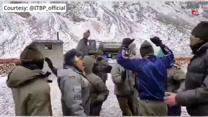 Watch: ITBP troops celebrate Holi at 17,000 feet altitude in Ladakh, video goes viral