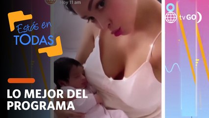 Estás en Todas: Pamela Franco recupera su figura tras dar a luz (HOY)