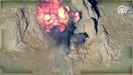 TSK'dan Kandile'e hava harekatı