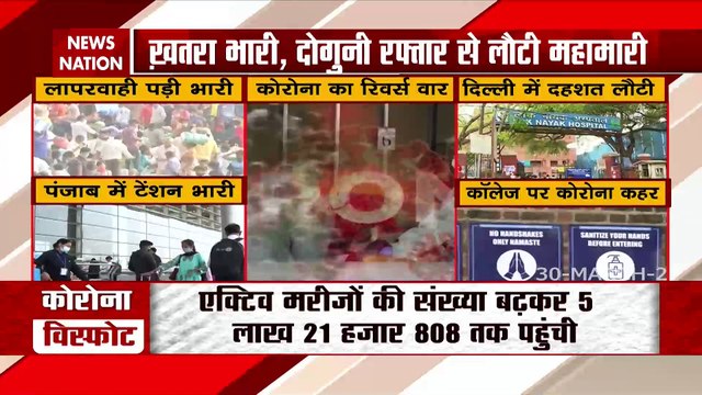 Corona Virus: 56,211 New Coronavirus Cases In India