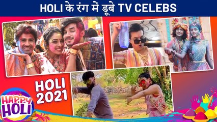 Holi Celebration On TV Sets | Holi 2021 | YRKKH, Anupamaa & More