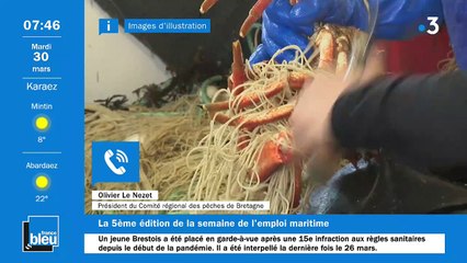 30/03/2021 - La matinale de France Bleu Breizh Izel