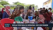 Sekolah Tatap Muka Juli Mendatang, 2000 Guru Divaksin