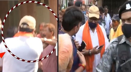 बाबुल सुप्रियो ने BJP ऑफिस में शख्स को कथित रूप से जड़ा थप्पड़