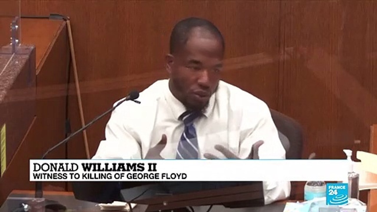 George Floyd murder trial: Witness describes seeing Floyd 'slowly fade ...