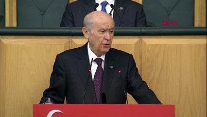 ANKARA Bahçeli, grup toplantısında konuştu