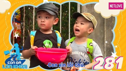 Con Đã Lớn Khôn - Tập 281: Hài hước với hành trình của 2 chàng thợ sửa ô tô tí hon