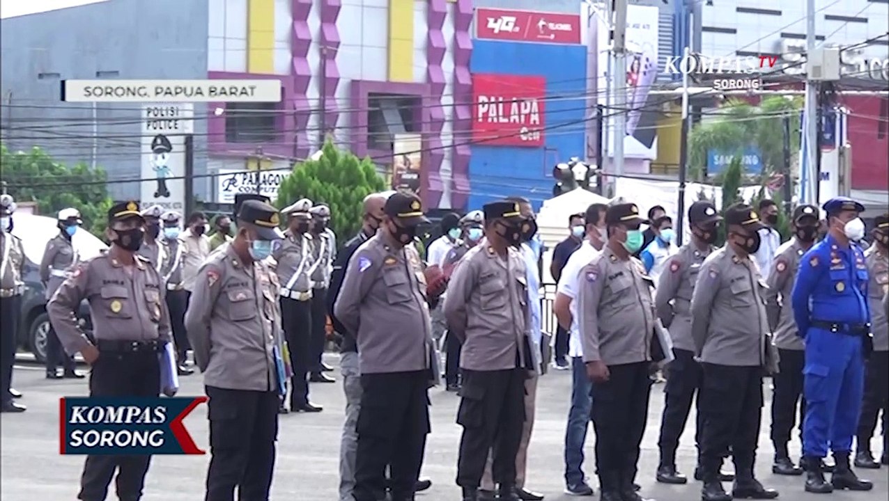 Polresta Sorong Mulai Patroli Jelang Paskah